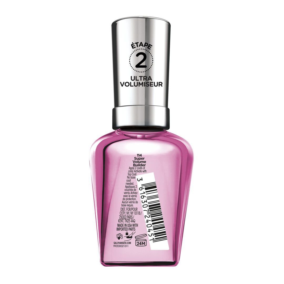 SALLY HANSEN  Top Coat Miracle Gel Super Volume Builder - Top Coat Volumizador
