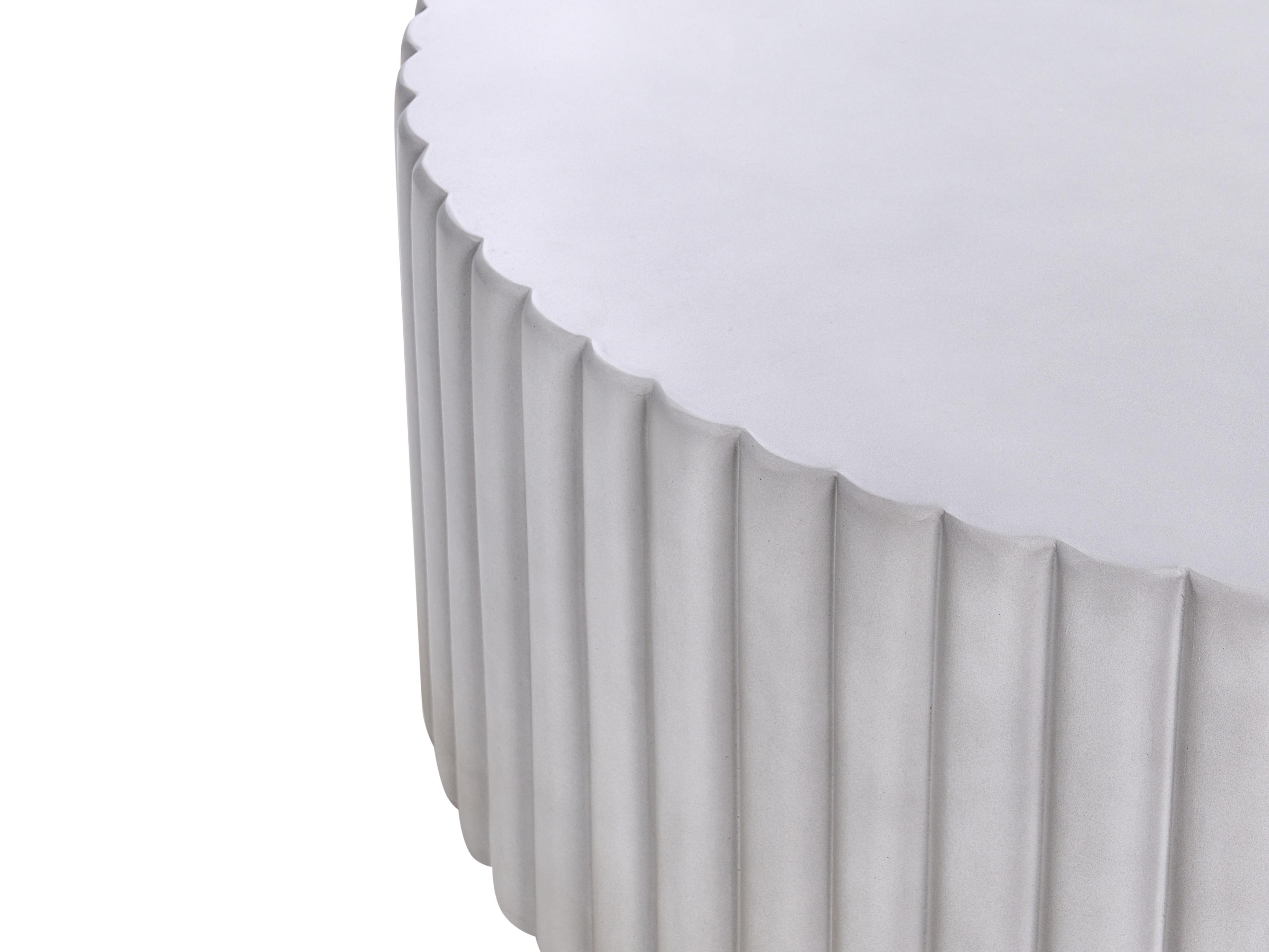 Salontafel POZZA 117 cm 117 cm Grijs