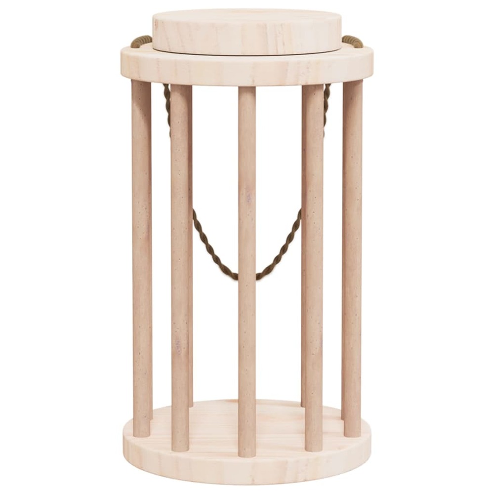 Mangeoire à foin pour lapins ø15x25,5 cm bois massif de sapin