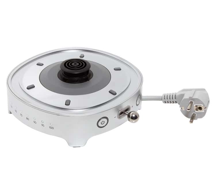 Bouilloire SMEG KLF04WHEU Blanc - température réglable + Offre Cadeau