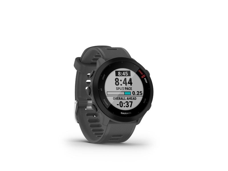 GARMIN Sportuhr Forerunner 55 Grau/Schwarz GPS-Laufuhr