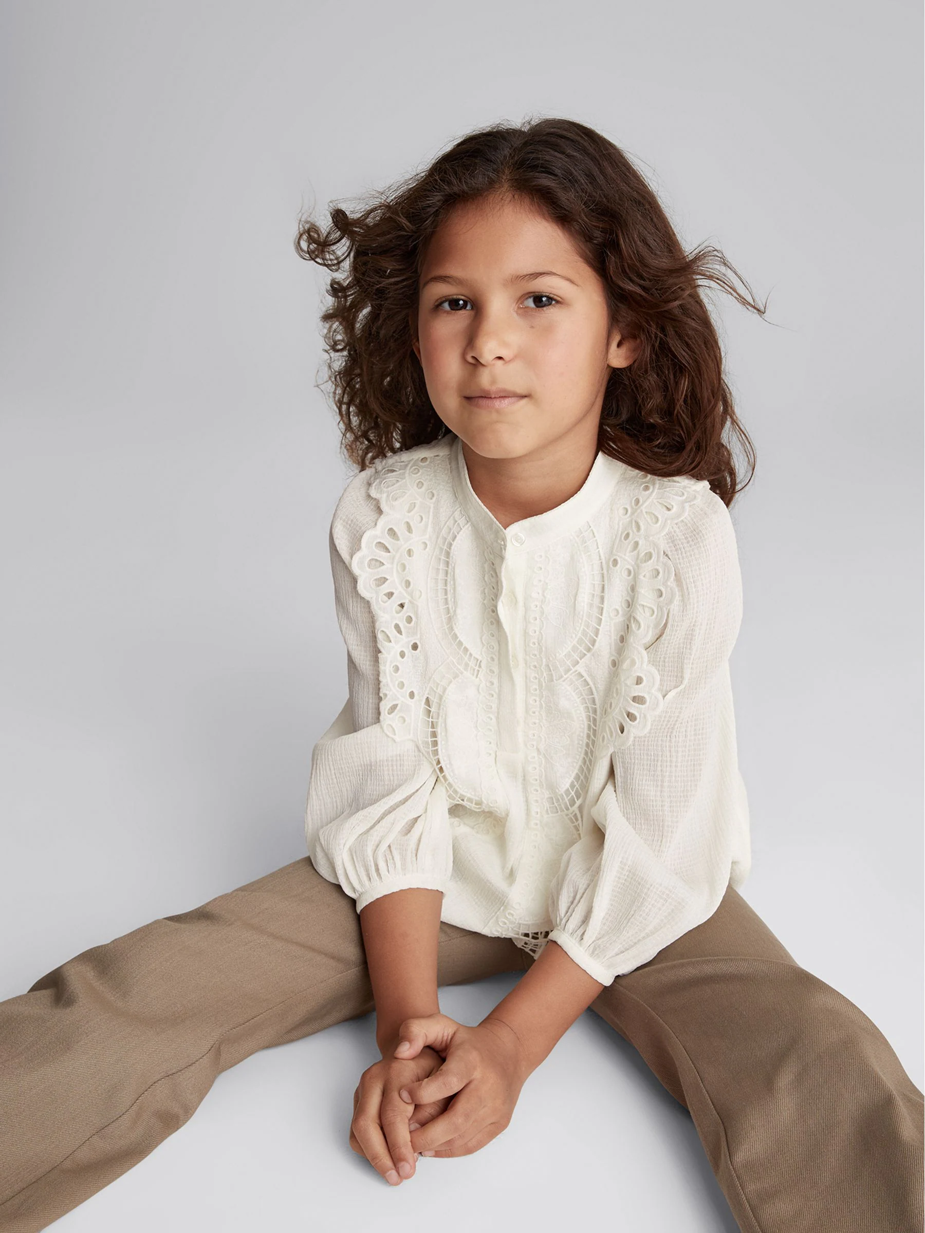 Reiss - Piper Junior - Blouse met borduursel