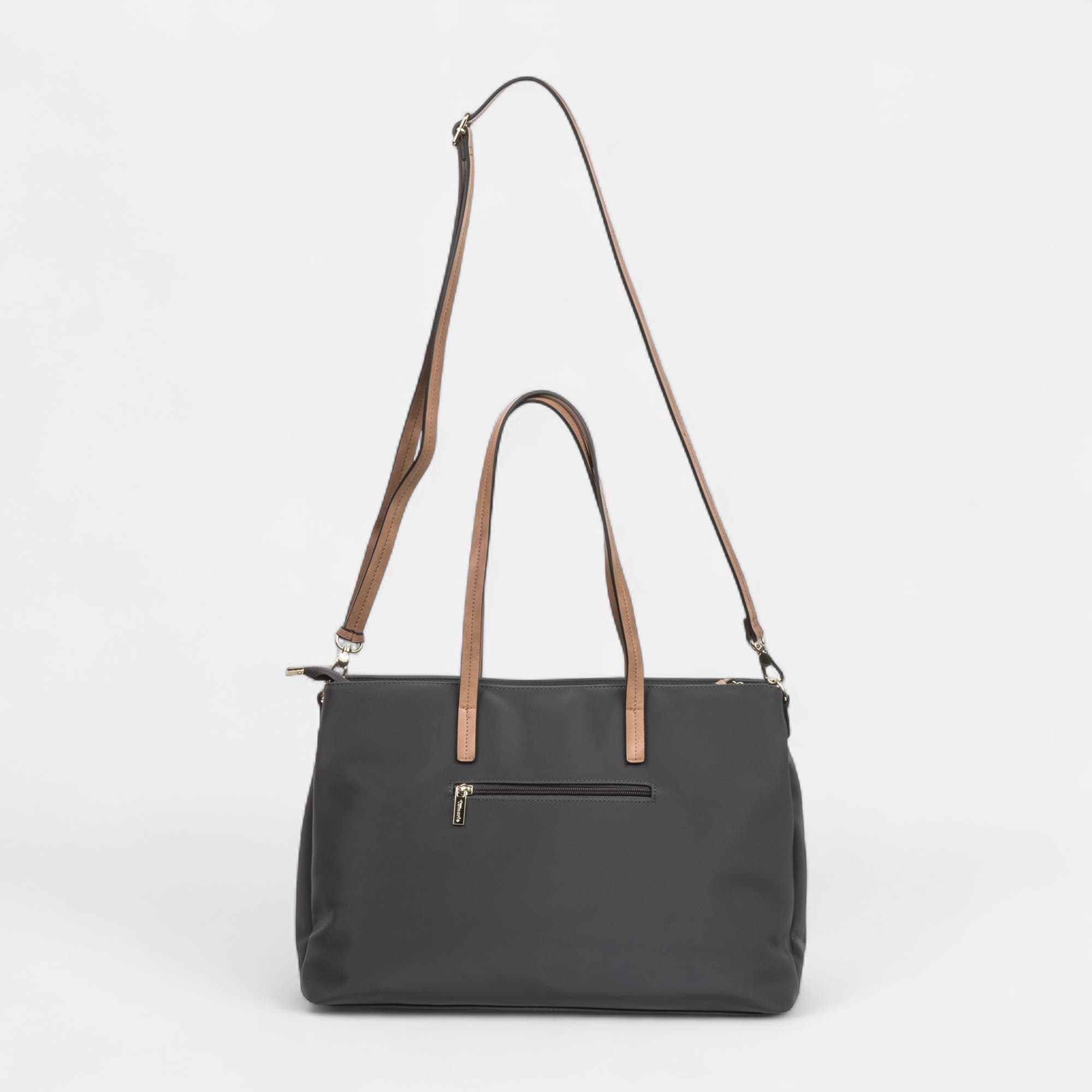 Sac de shopping gris