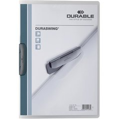 Chemise à clip DURASWING, A4, transparent
