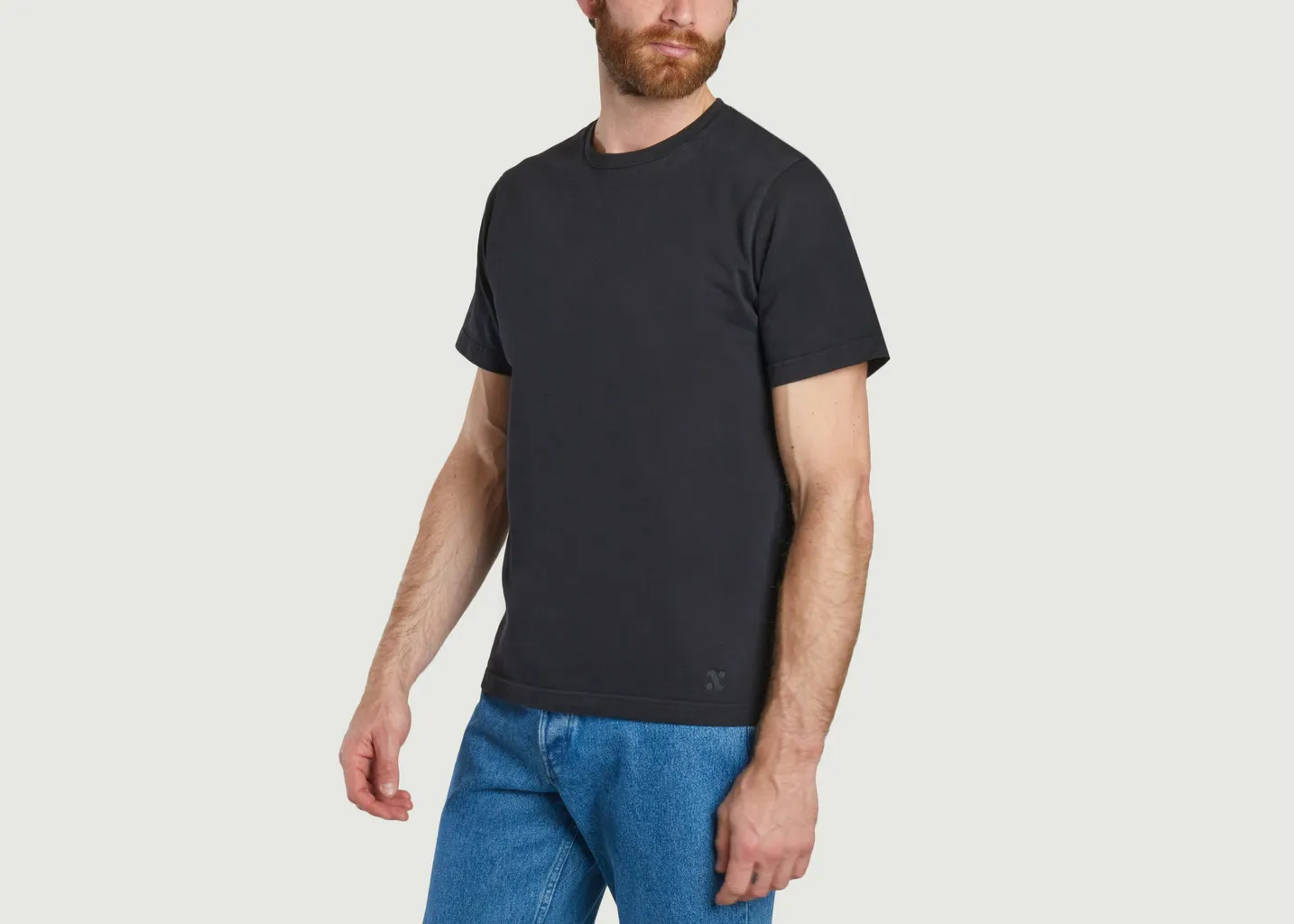 T-shirt épais bio et broderie unisexe L'Exception Paris