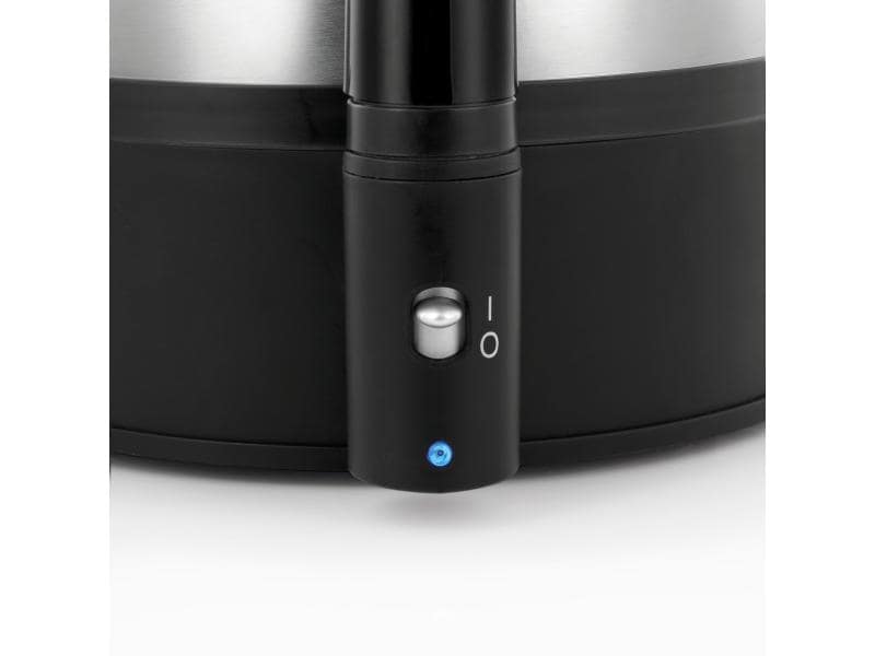WMF Eierkocher Stelio 7, Schwarz/Silber Eierkocher für bis zu 7 Eier