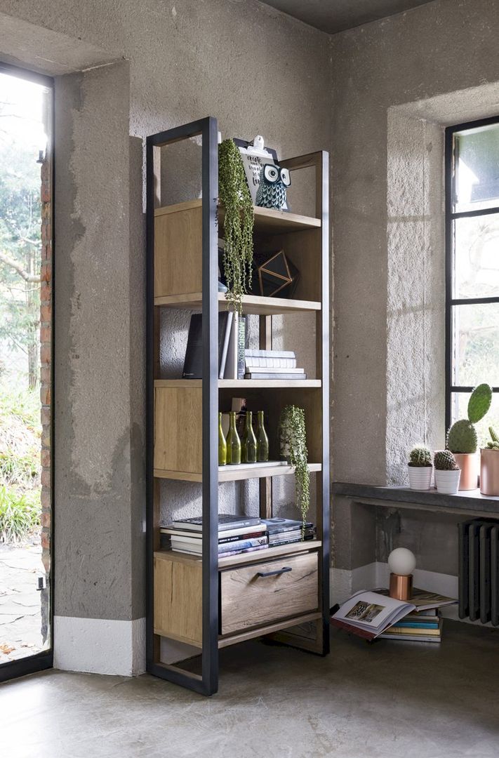 Henders en Hazel Metalo Boekenkast