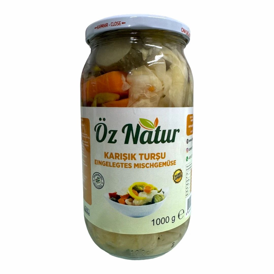 Öz Natur | Antep Hausgemachte gemischtes Mischgemüse