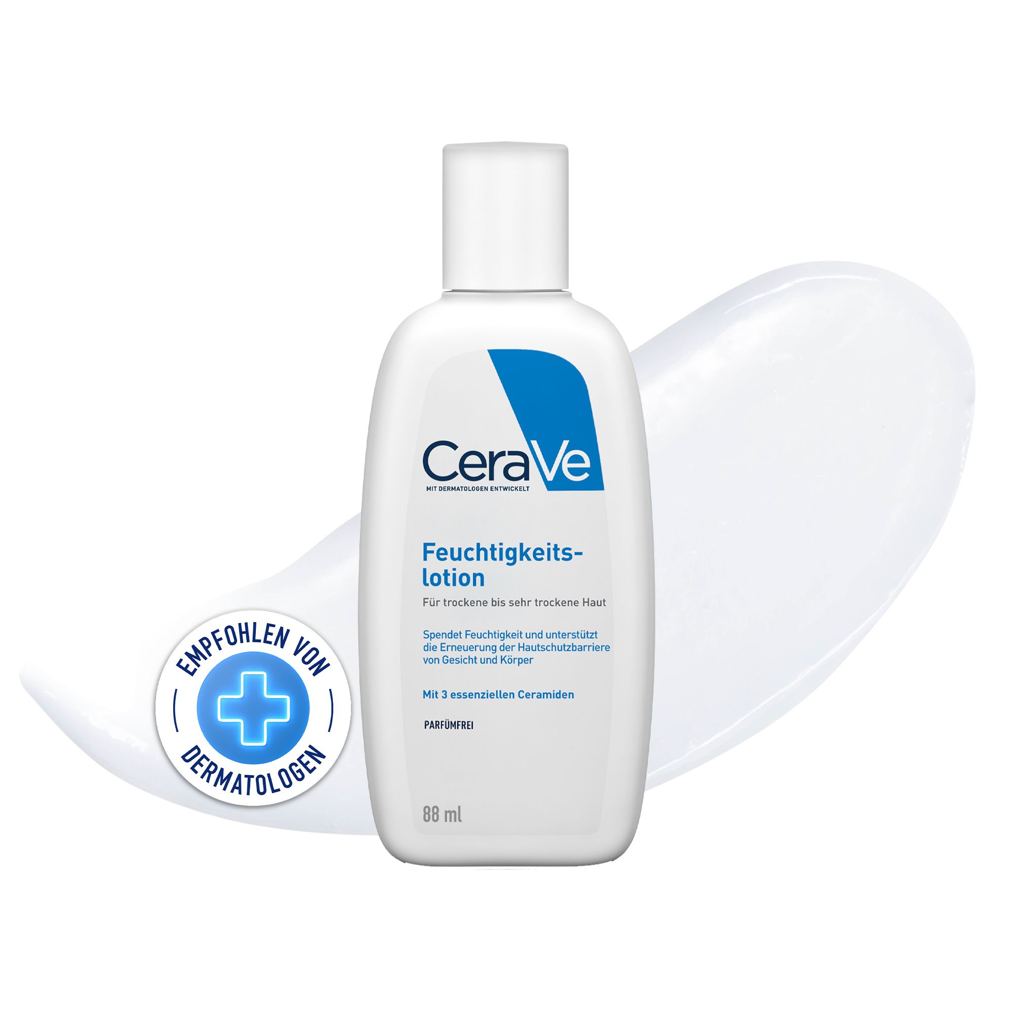CeraVe Feuchtigkeitslotion: leichte Körperlotion für trockene bis sehr trockene Haut