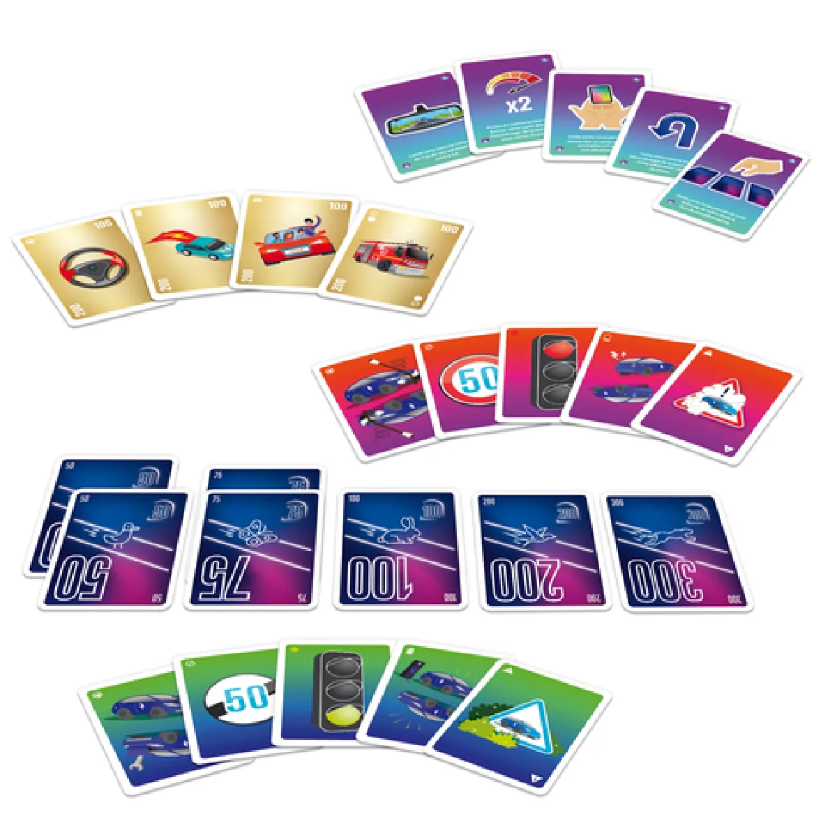 Jeu classique Dujardin Mille Bornes Rush