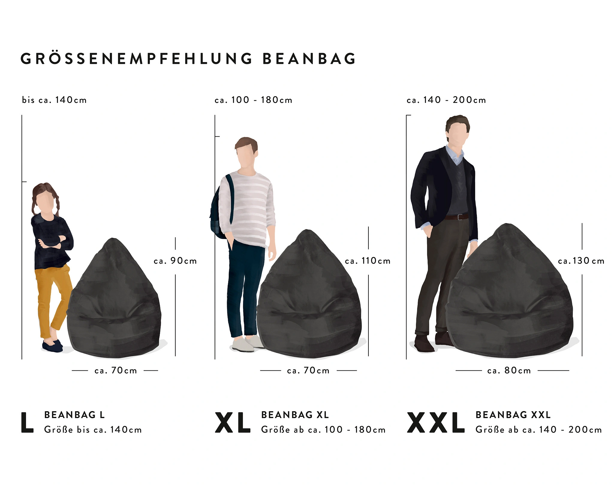 Sitzsack BeanBag BRAVA XXL (Farbe: altrose)