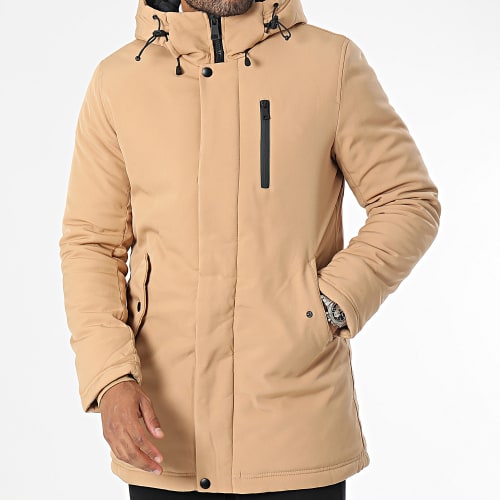 Parka Capuche Camel