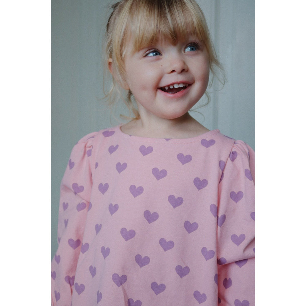 Køb Konges Sløjd Hortensia Coeur Drey Slit Bluse GOTS