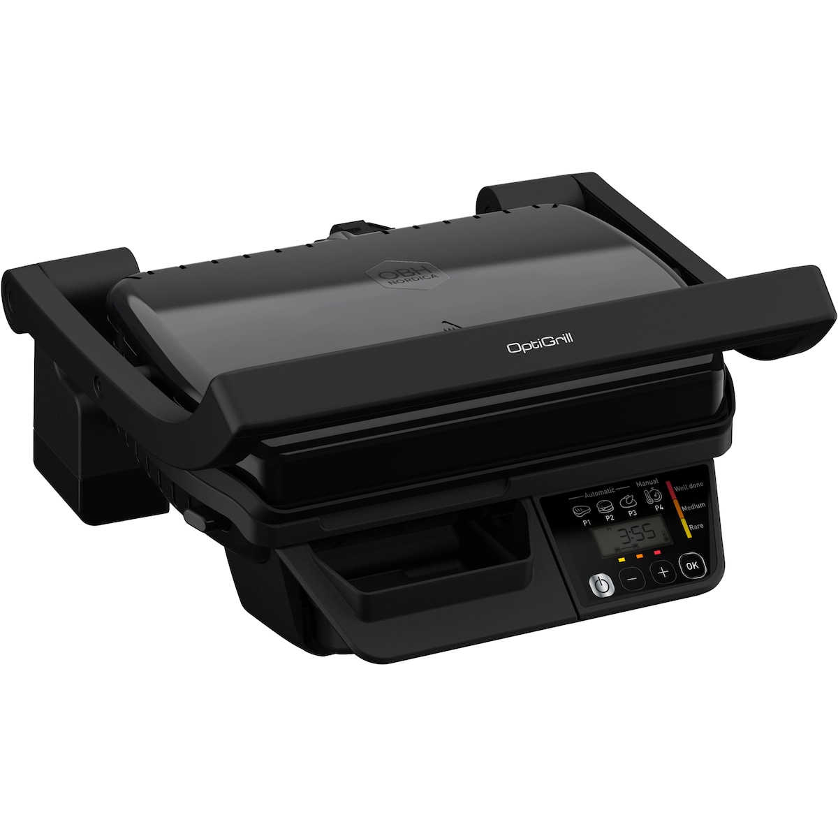 OBH Nordica OptiGrill Start 3 Prog bordgrill GO7P08S0 (sort)