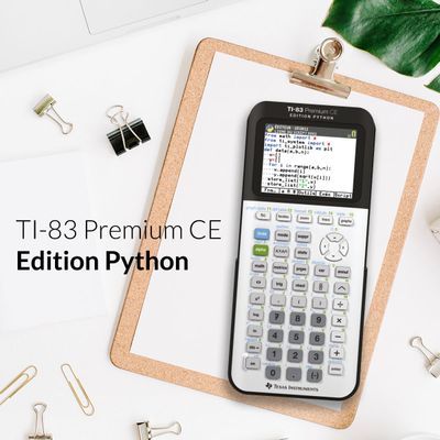 Calculatrice graphique TI83 Premium - Edition Python