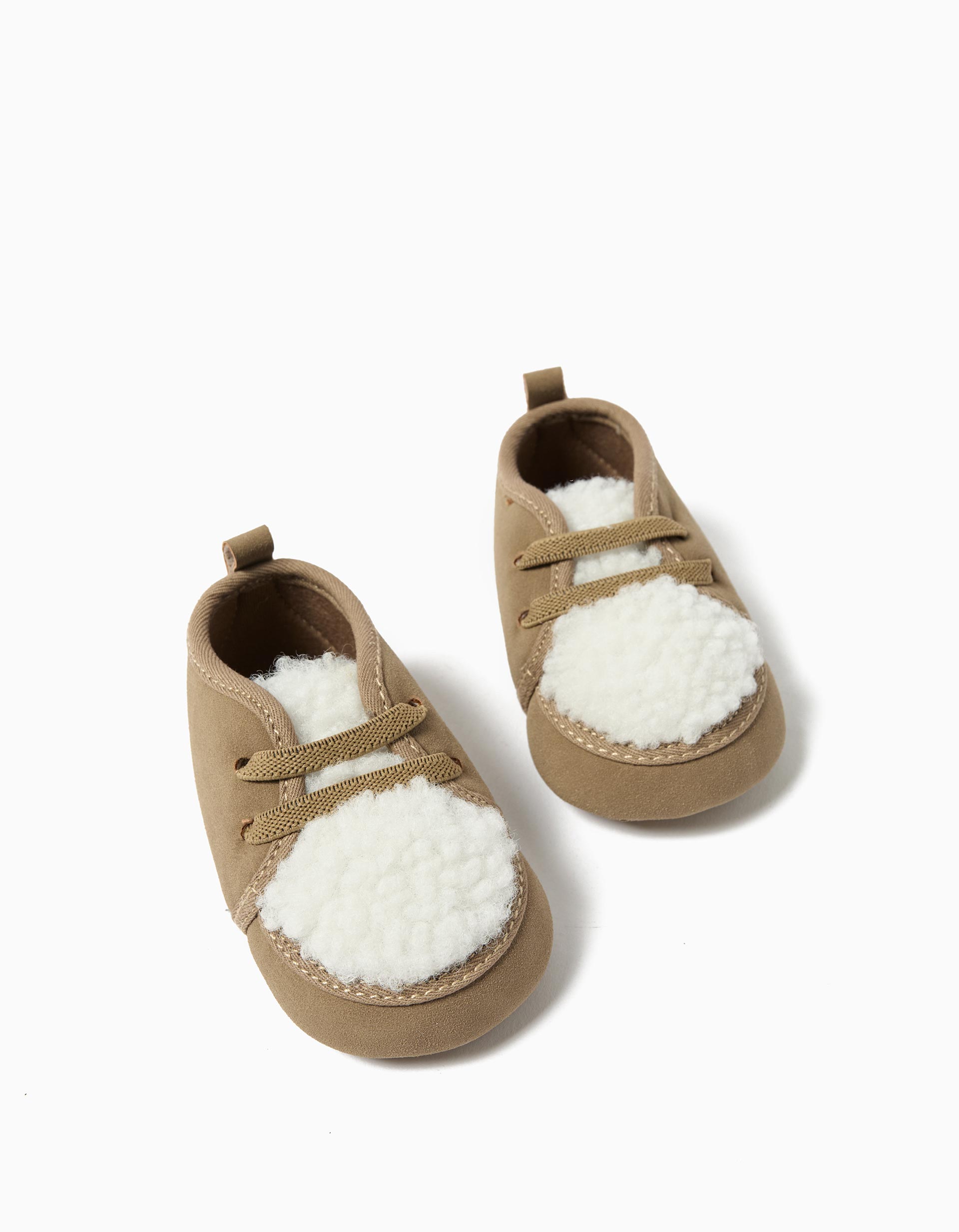 Botas, Recém-Nascido, Bege