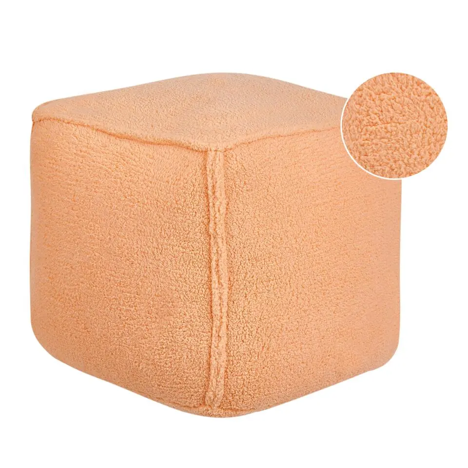 ALIPUR - Poef - Oranje - Polyester