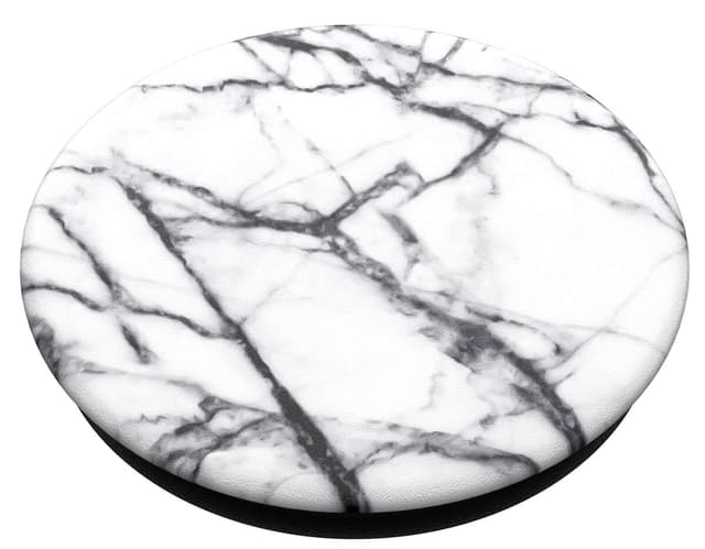 Popsockets greb til mobilenhed (dove white marble)
