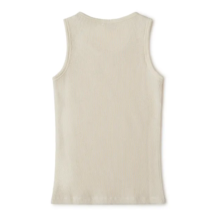 Matona Débardeur Coton Bio Gaufré | Ecru