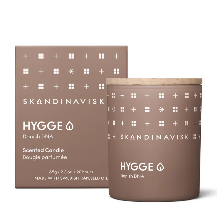Skandinavisk - Duftkerze mit Deckel Ø 5,1 cm, Hygge