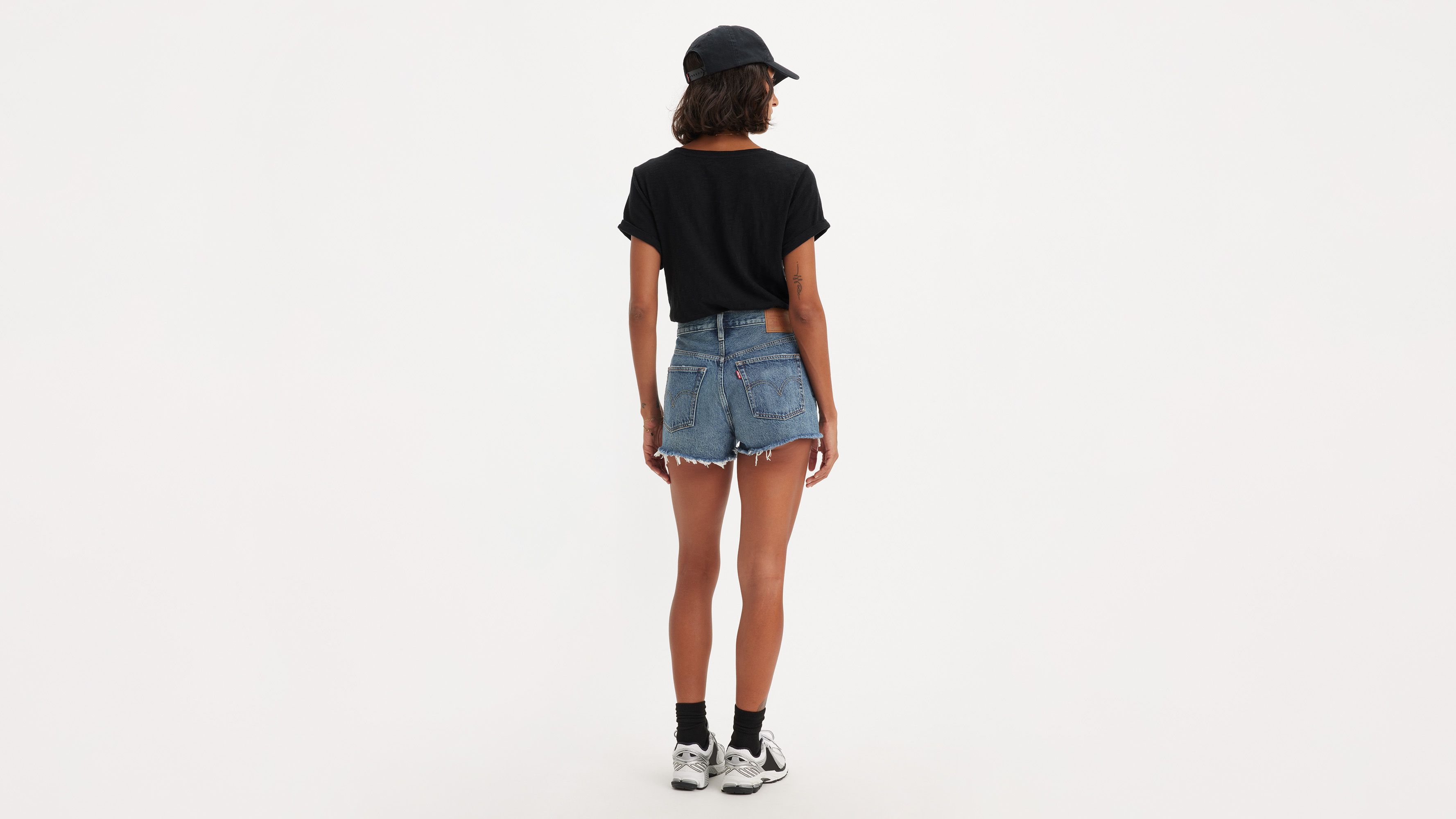 Short jean 501® Original taille haute - The Future Is Now - Bleu