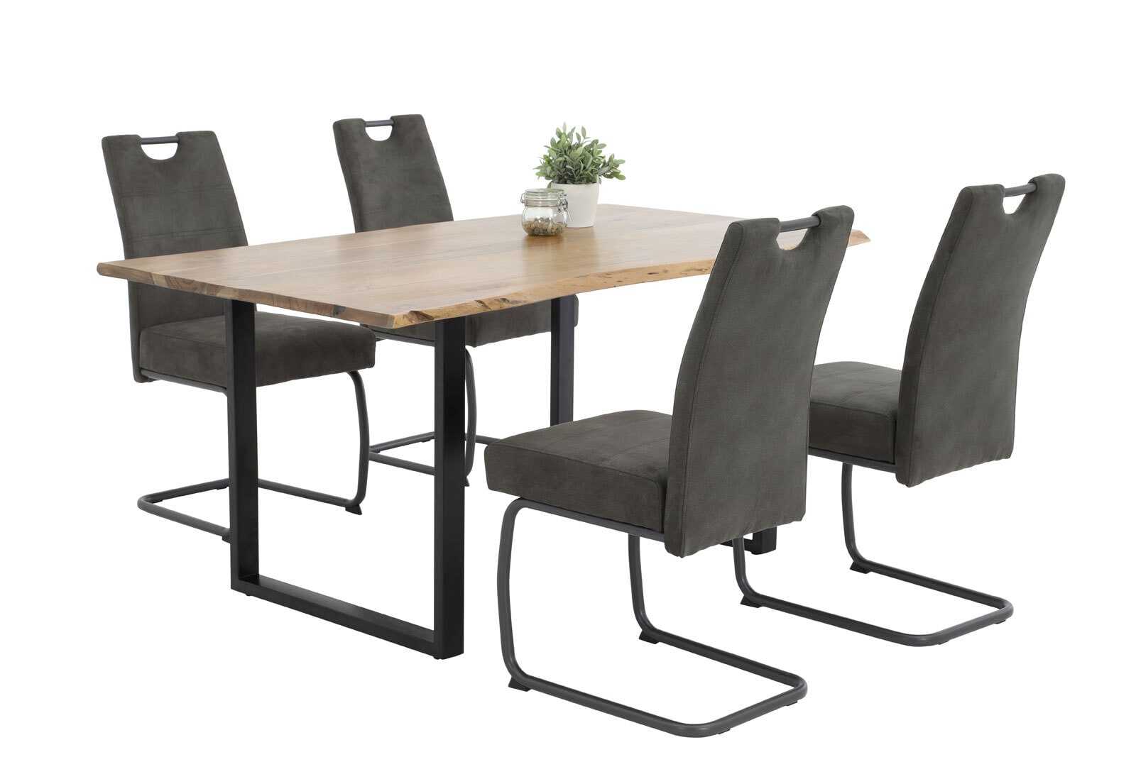 Tisch Jenny II Akazie massiv 160 x 76 x 90 cm