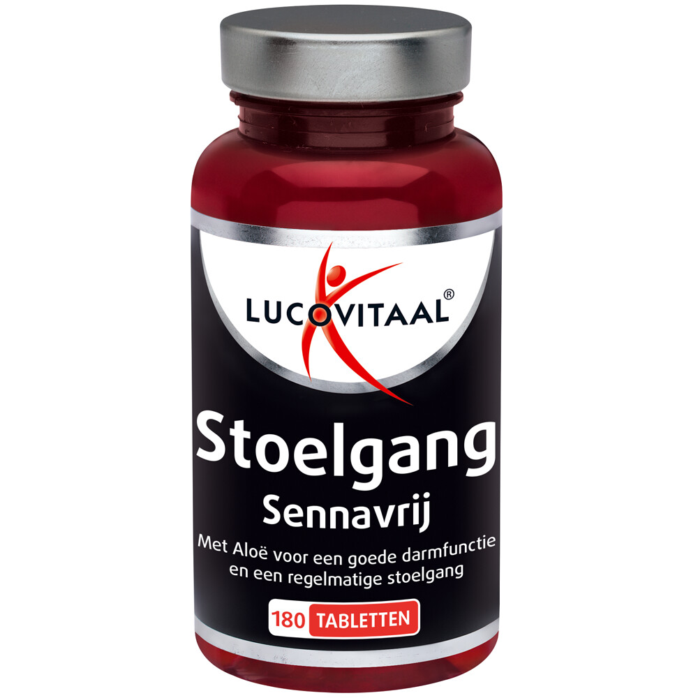 2x Lucovitaal Stoelgang Sennavrij180 tabletten