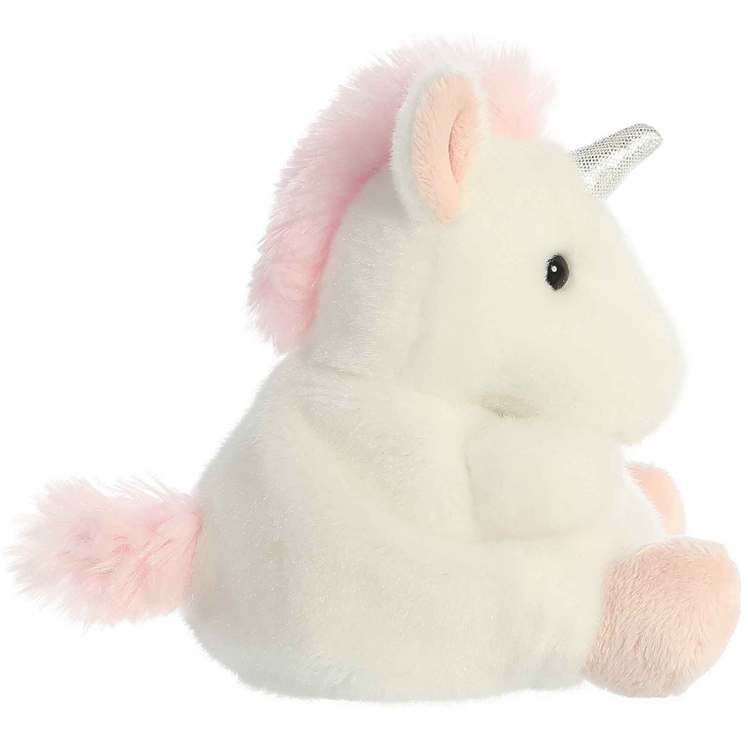 palm pals knuffeleenhoorn sassy - 13 cm