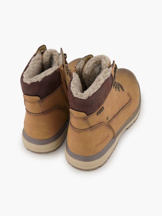 Landrover Schnür-Stiefelette Braun