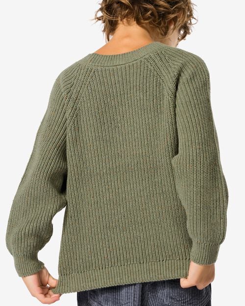 pull en maille vert vert