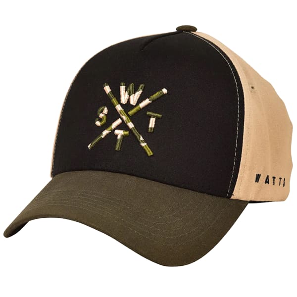 Casquette WATTS TRUCKER CAP LONDON KAKI/BLACK