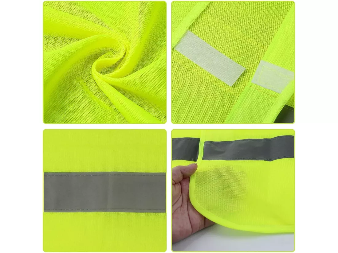 WE Ensemble de balise de secours V16 géolocalisée et reliée à la DGT 3.0 + Gilet réfléchissant 100% Polyester 12mr/m2