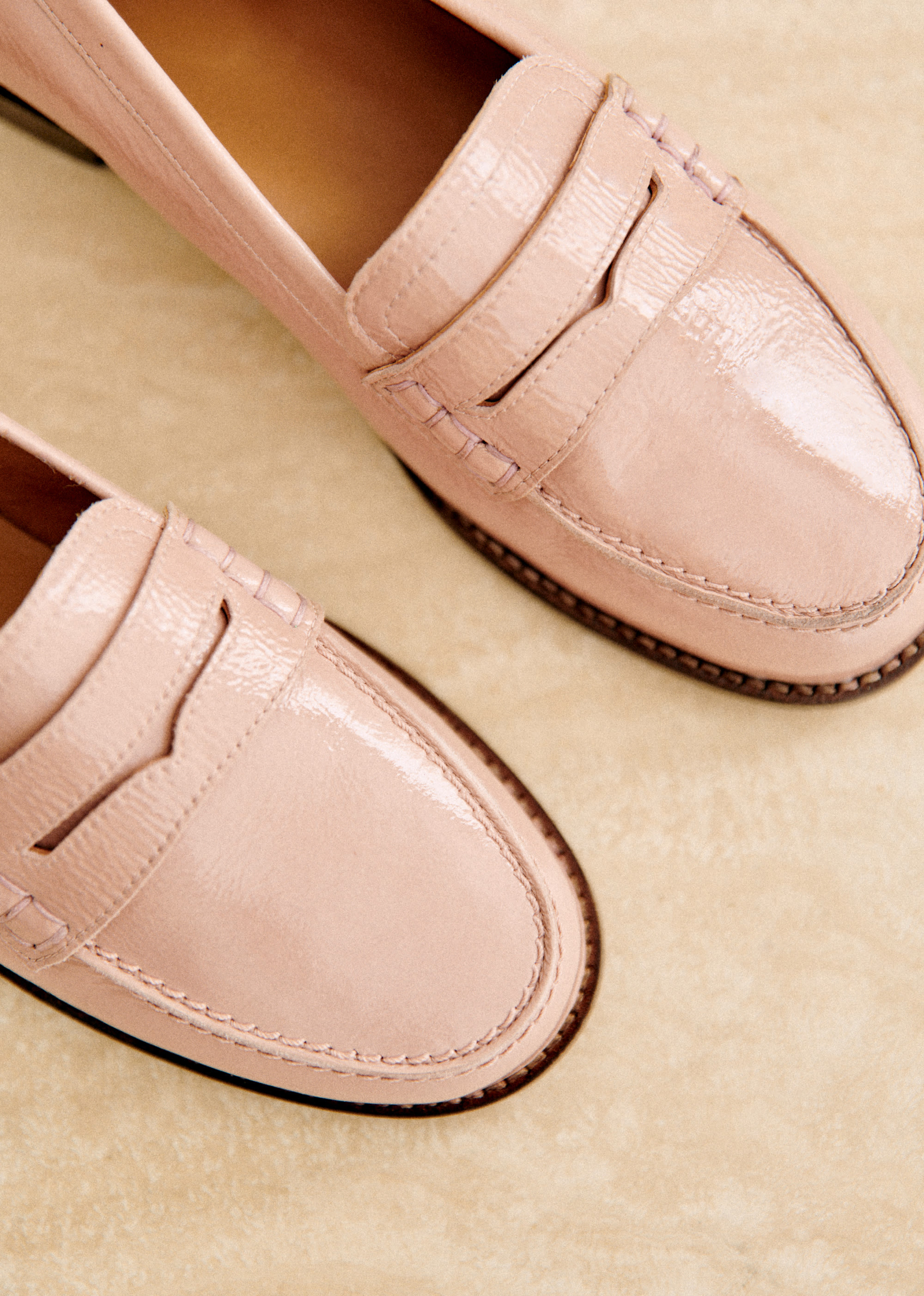 Mocassins André - Nude vernis - SOULIERS/SOULIERS Mocassins 5906291