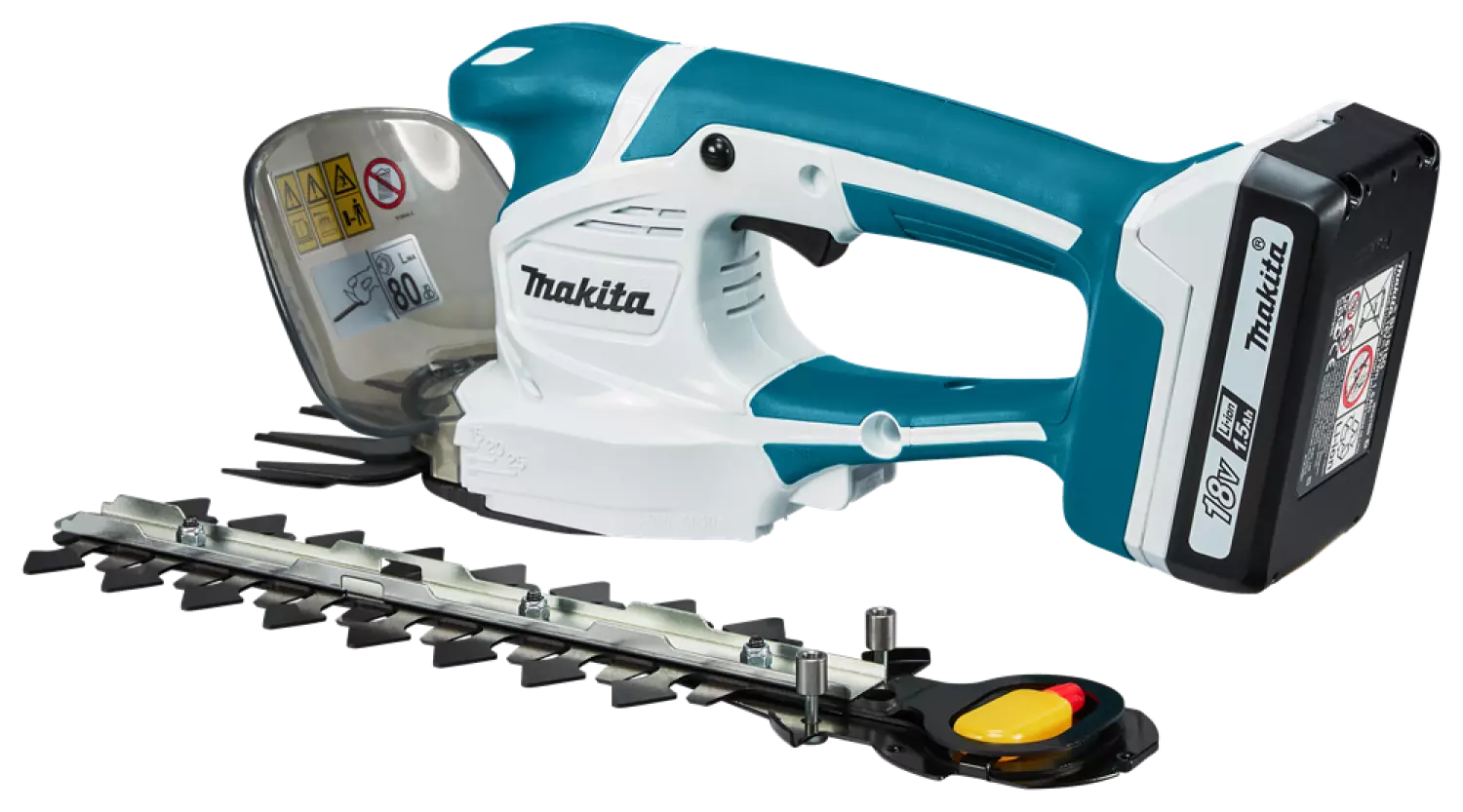 Makita UM110DWYX 18V Li-Ion accu grasschaar set (1x 1,5Ah) - 110mm