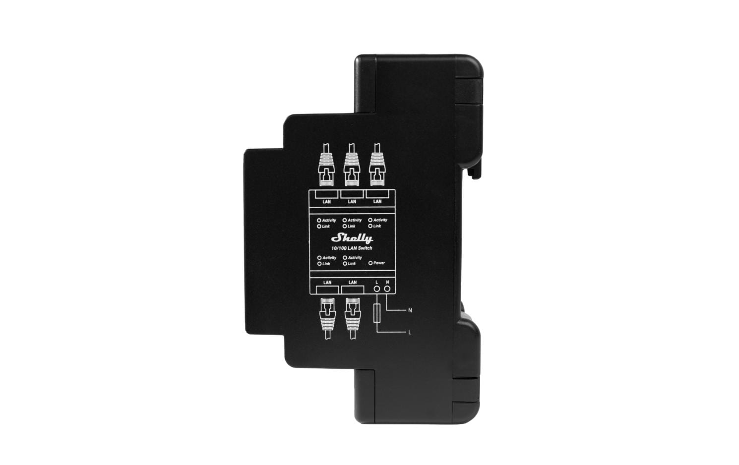 Smart Home LAN SwitchLAN-Switch für die DIN-Schienen