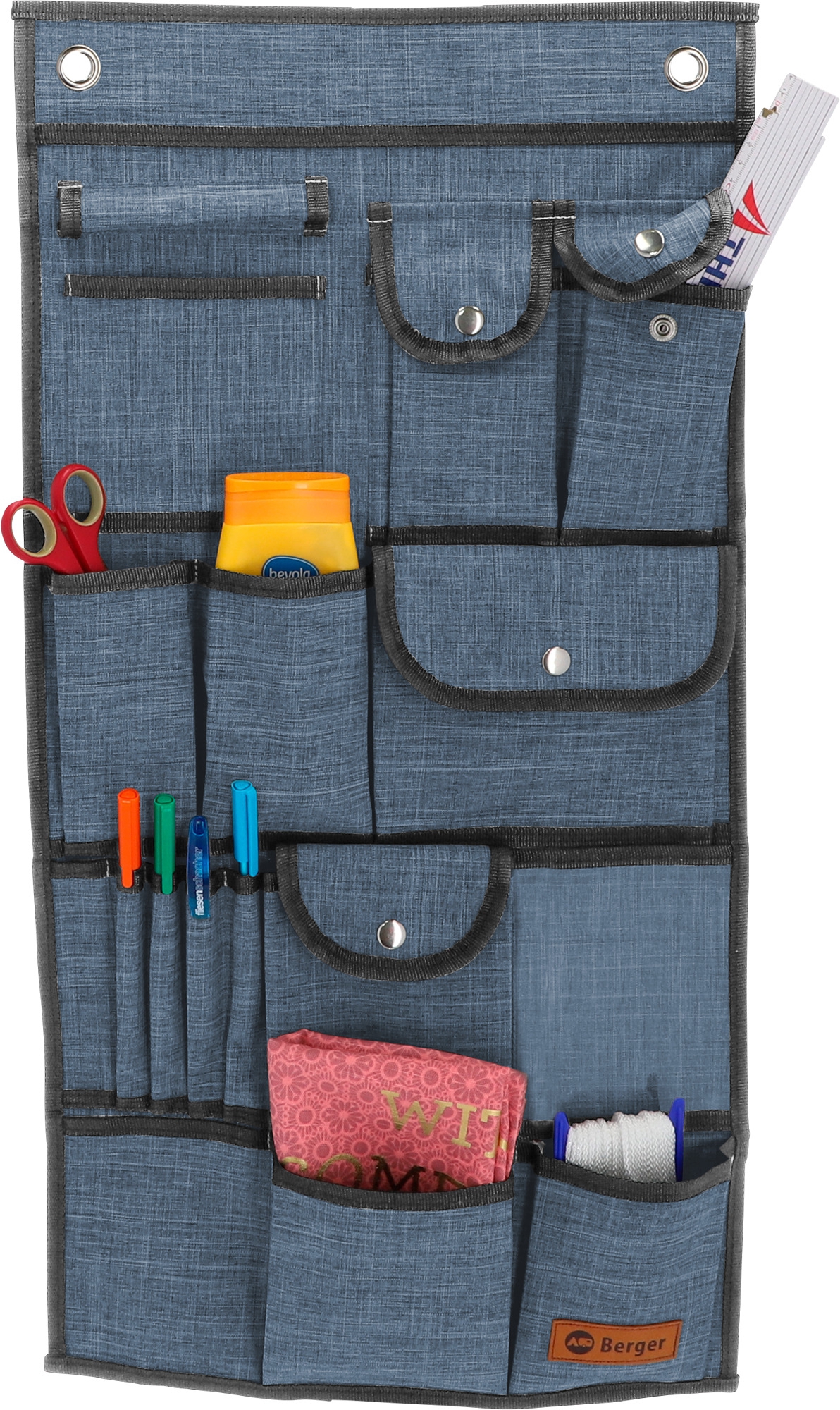 Berger Milo Vario Hängetasche blau 38 x 75 cm