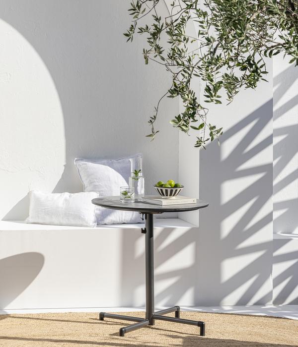 Dehner Klapptisch Capri, rund, ca. Ø70/H74 cm