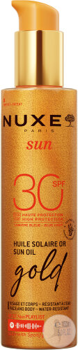Nuxe Sun Huile Solaire Or Visage Et Corps IP30 150ml