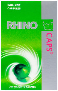 Rhino Caps Rhino Inhalator en Caps Combiset 2 Stuks