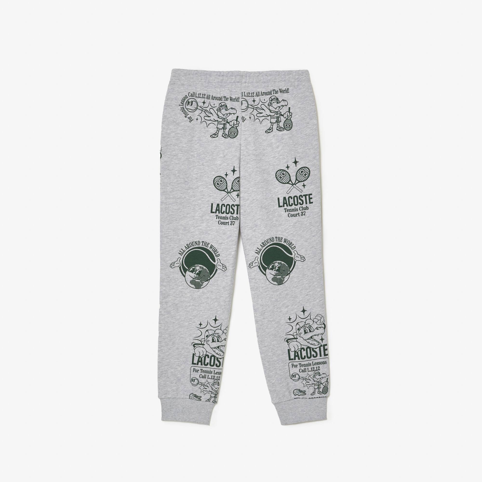 Jogginghose mit Aufdruck Hosen - Grau - Lacoste - Kinder