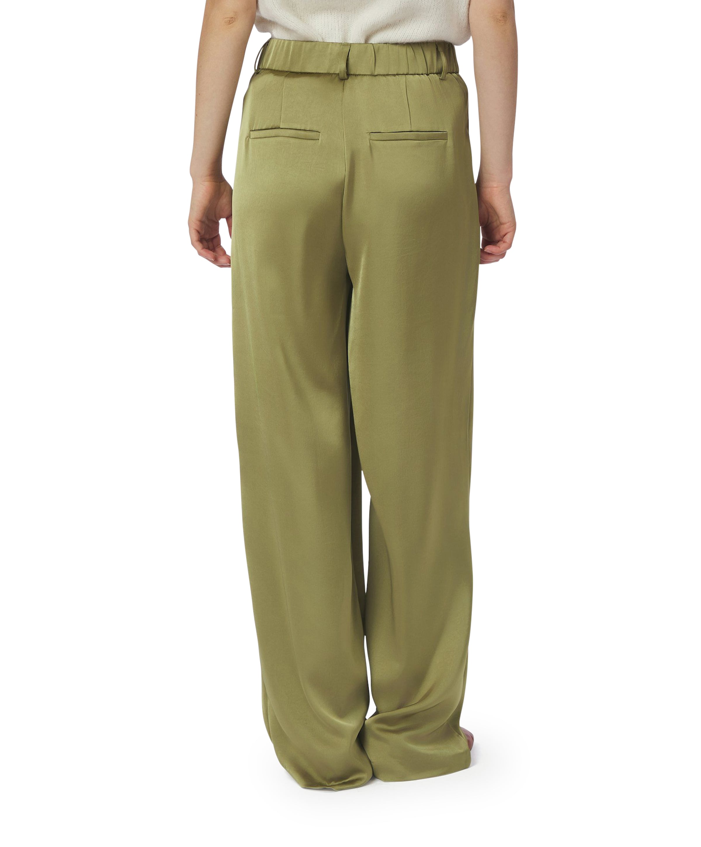 Neo Noir Emmett Heavy Sateen Pants dames broek groen