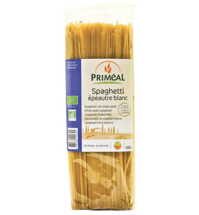 Priméal Spelt Spaghetti Wit Bio (500 gr)