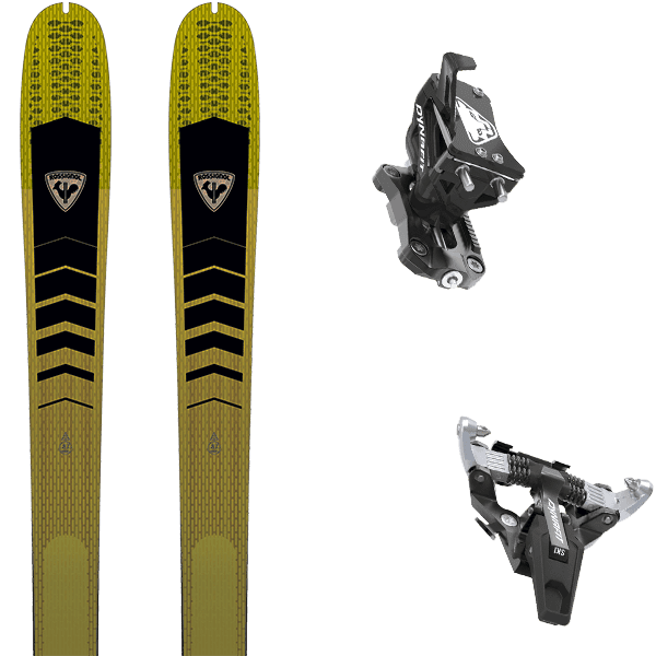 Pack ski de randonnée ROSSIGNOL ESCAPER 87 NANO + Fix