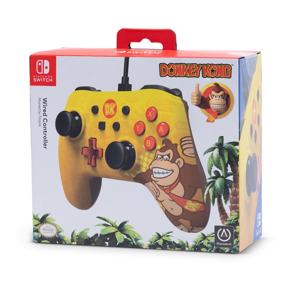 PowerA Wired Controller - Donkey Kong /Nintendo Switch