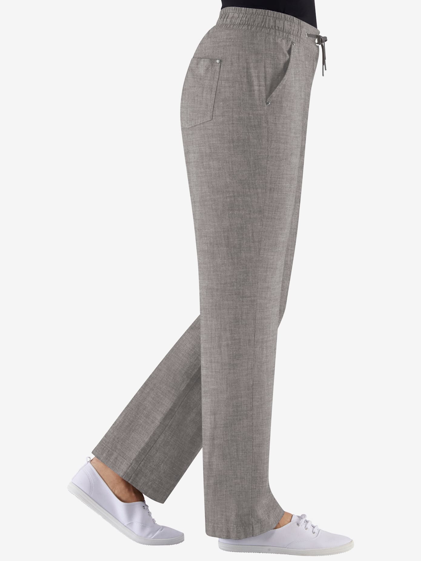 Pantalon coupe sportive ceinture élastique