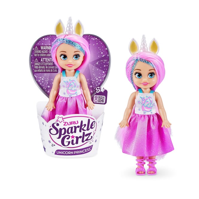 Sparkle Girlz - Einhornprinzessin - pinkfarbenes Kleid