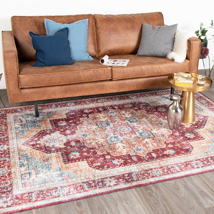 Vintage vloerkleed - Azara Rood