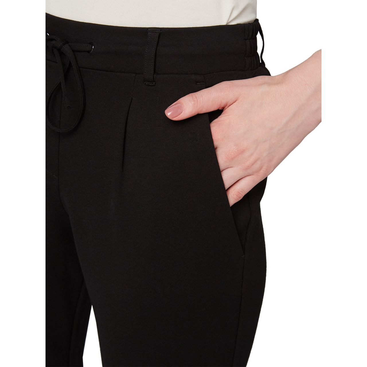 Tom Tailor Jersey loose fit pants ankle