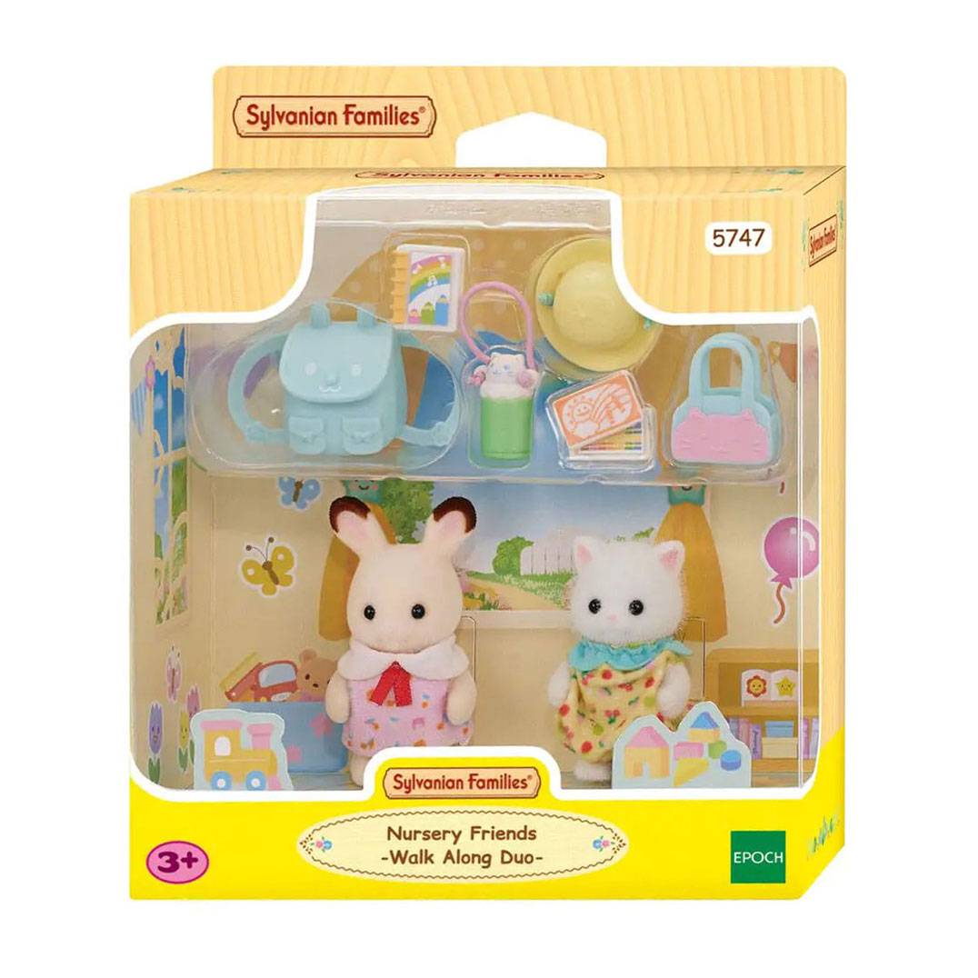 Sylvanian Families 5747 Duo Peutervriendjes - Samen Wandelen