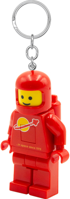 LEGO® Ikonisk Romfarer Nøkkelring med LED-lys, Rød